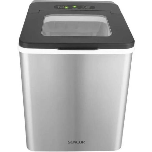 Machine à glaçons - SENCOR - SIM 3400SS - 150 W - 1,8 L - Cuve 500 g - Cycle 7/15 min - Inox