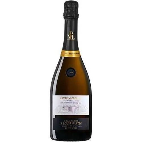 Champagne Paul Louis Martin Cuvée Victorine Brut Millésimé - 2019 - Parcelle Le Haut Cercet - Bouzy Pur Pinot Noir - Grand Cru - 75c