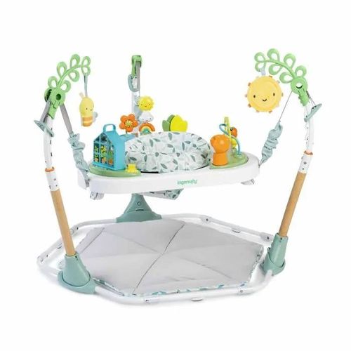 Ingenuity Aire Jeux À Rebonds Bébé 6-En-1 Évolutif : Se Tranforme En Tapis D'éveil, Tipi Enfant, Table D'activités, Jouets Amovibles