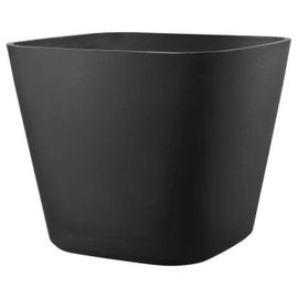 Deroma Pot De Fleurs Carré Origin - 38 X 32 Cm - 30 L - Anthracite