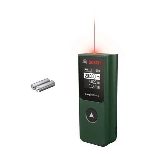Bosch Télémètre laser numérique EasyDistance 20 (distance de mesure jusqu'à 20m)