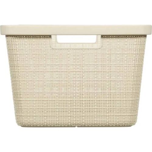 Corbeille à linge - Curver - Jute - 46 L - Beige