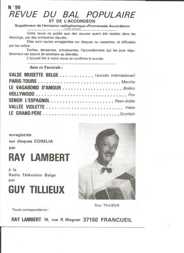 Revue Du Bal Populaire N° 101