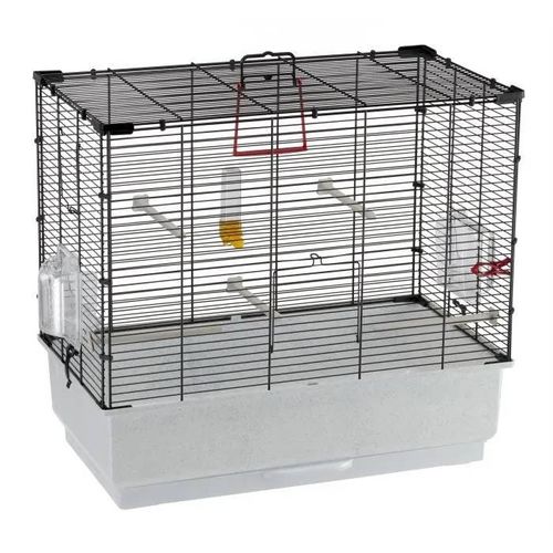 Cage Petits Oiseaux - Ferplast - Piano 4 - 59 X 33 X 55 Cm - Noir
