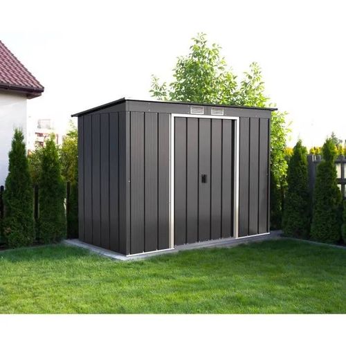 Abri De Jardin - Métal - Duramax - 3,25 M² - 0,33 Mm - Anthracite - Duecopent84pr