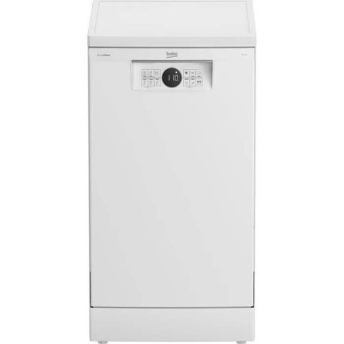 Lave-vaisselle pose libre BEKO BDFS26041WQ - 10 couverts - Induction - 45 cm - 45 dBA - Blanc