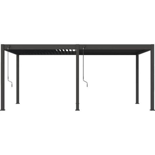Pergola - Aluminium - Ombrea - Bioclimatique - Anthracite - 3x6 M