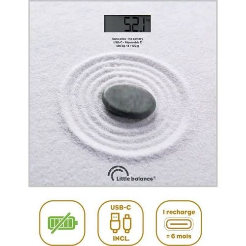Pèse-Personne - Little Balance - Usb-C - Zen