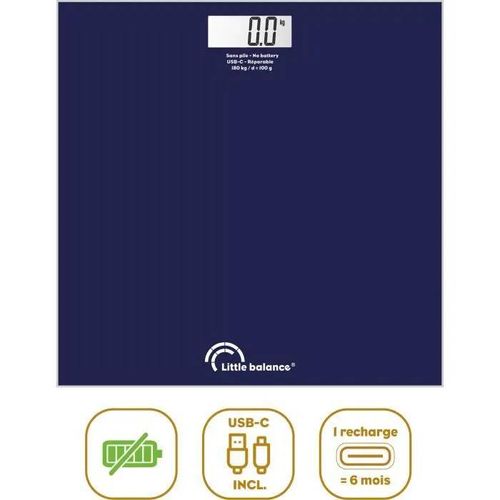 Pèse-Personne - Little Balance - Sb3 - Usb-C - Bleu Nuit