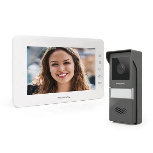 Visiophone - THOMSON - 2 fils couleur - Ecran 7 - Double commande Tili