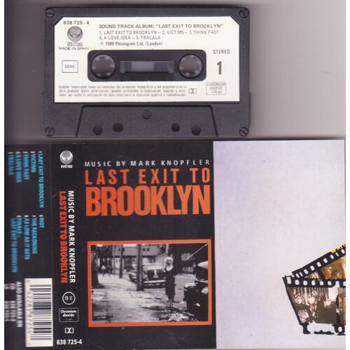 Mark Knopfler Cassette Audio  Soundtrack Last Exit To Brooklyn  Made In Spain