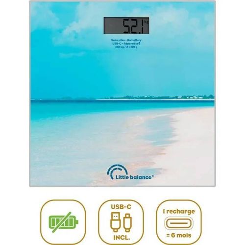 Pèse-Personne - Little Balance - Usb-C - Caraïbes