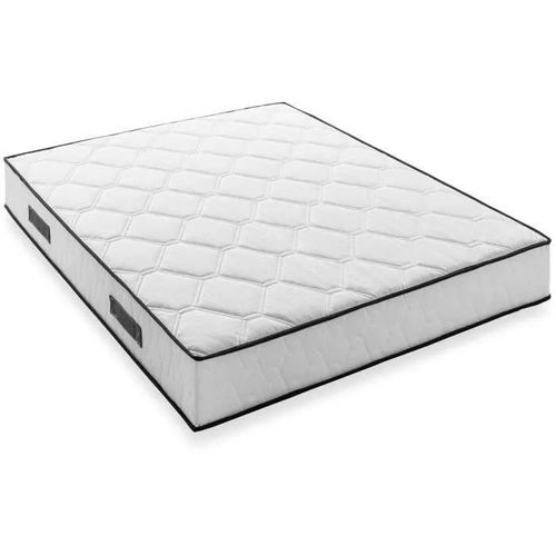 Matelas 160 x 200 cm - Hauteur 24 cm - 770 ressorts ensachés - 7 zones - Equilibré - réversible - fabriqué en Belgique - DEKO DREAM