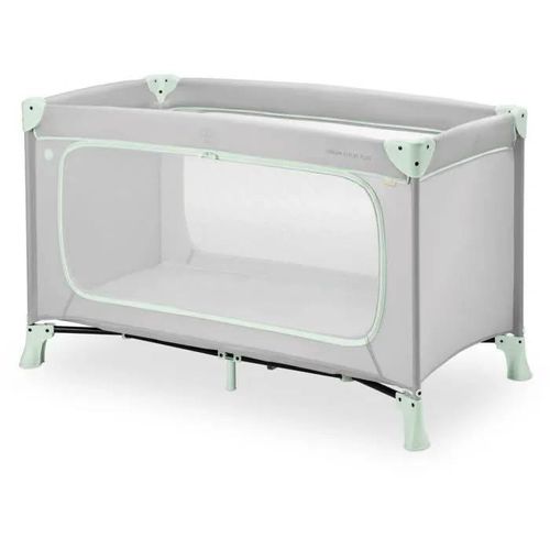 Lit De Voyage - Hauck - Dream N Play Plus - 60 X 120 Cm - Dès La Naissance - Pliable - Dusty Bleu