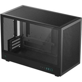 Boitier sans alimentation - DEEPCOOL CH260 - Mini tour - Format M-ATX - Noir