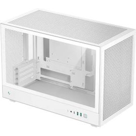 Boitier sans alimentation - DEEPCOOL CH260 - Mini tour - Format M-ATX - Blanc