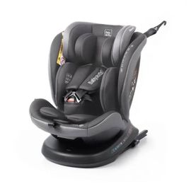 Siège Auto - Babyauto - Rodia - Groupe 0/1/2/3 - 40 / 150 Cm - I-Size Plus - Isofix - Pivotant - Inclinable - Réducteur - Gris