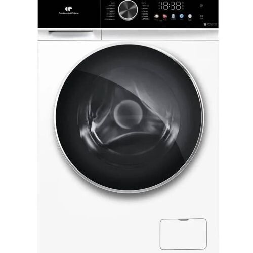 Lave-linge séchant - CONTINENTAL EDISON - CELS106W - 10kg / 6kg - Moteur induction directe - 60 cm - 1200 trs/min - Blanc