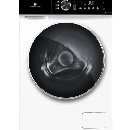 Lave-linge séchant - CONTINENTAL EDISON - CELS106W - 10kg / 6kg - Moteur induction directe - 60 cm - 1200 trs/min - Blanc