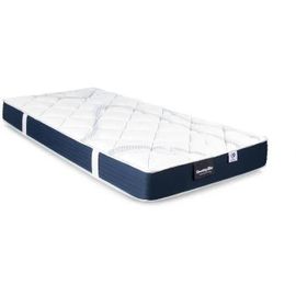 Matelas 90x190 marque DUNLOPILLO - Hauteur 18 cm - Mousse Aérial Haute Résilience - Dunloflex - Soutien Ferme - Fabriqué en France