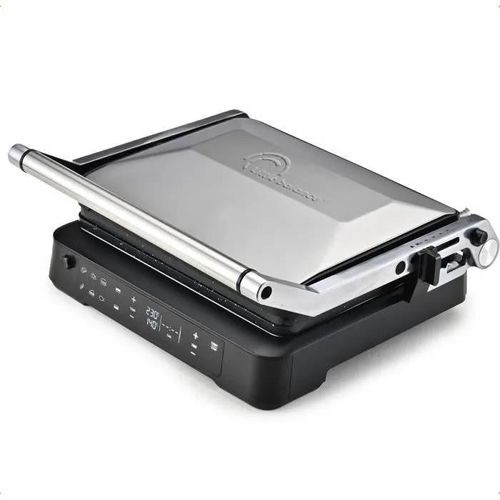 Grill LITTLE BALANCE - Surface Cuisson 29x23cm - Ouverture 180°C - Jusqu'à 230°C - Thermostat électronique réglable - 2000W
