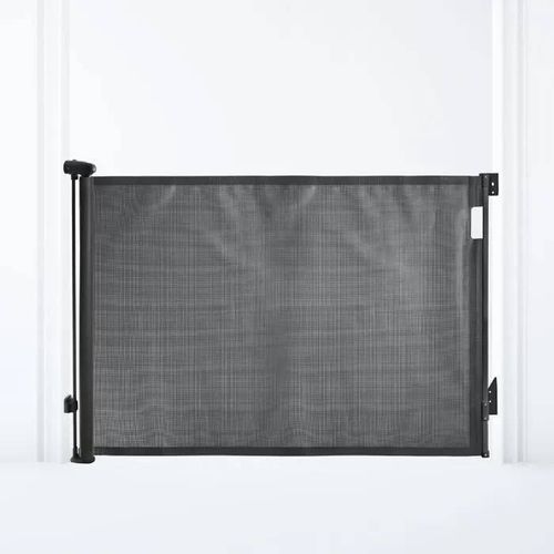 Extra Haute Barrière De Sécurité Rétractable - Dreambaby - 60 À 140 Cm H90 Cm - Noir