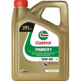 Huile Moteur - Castrol Power 1 4t 15w-50 - 4l - 15w50