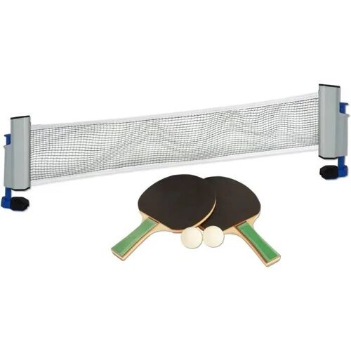 Set De Tennis De Table - Space Court - Easy Spin - 2 Raquettes + 3 Balles