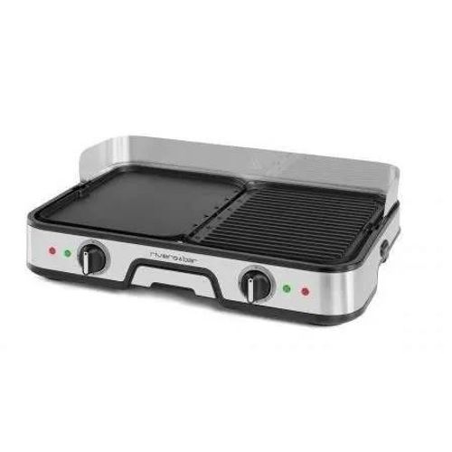 Plancha RIVIERA & BAR - QPL525 - Surface de cuisson 45,5 x 29cm - 6 à 8 personnes - 2000W