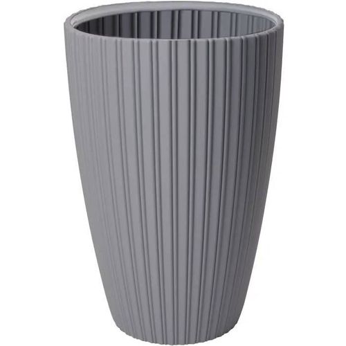 Pot De Fleurs - Garden Id - Fancy - 40 X 58 Cm - Pour Jardin, Balcons Ou Intérieurs - Gris Clair
