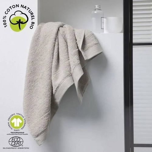 Maxi Drap De Bain - Today - 90 X 150 Cm - Coton - Organic Dune