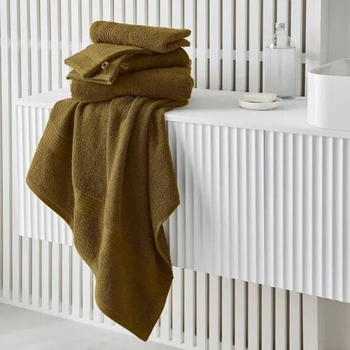 Today Essential - Drap De Bain 70x130 Cm 100% Coton Coloris Bronze