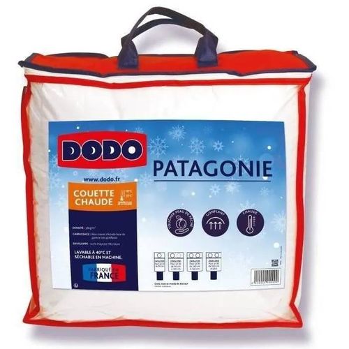 Dodo Couette Chaude Patagonie Blanc - 240x260 Cm