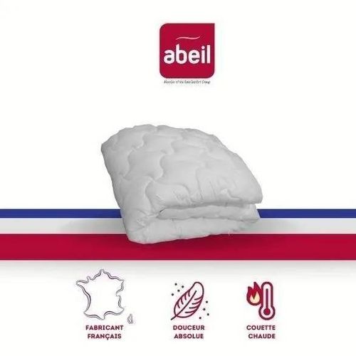 Abeil Couette Chaude Douceur Absolue 200x200 Cm Blanc