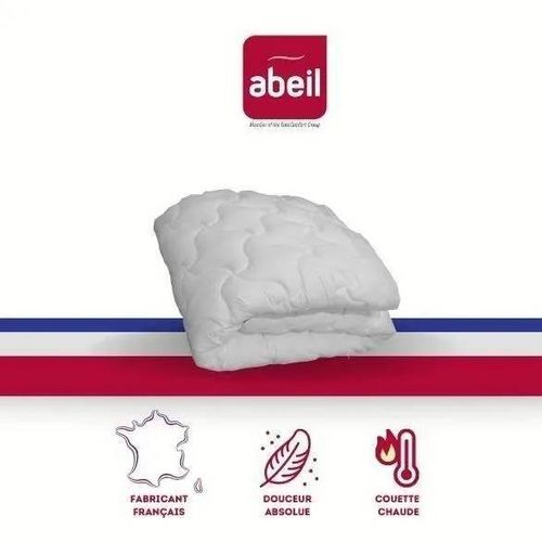 Abeil Couette Chaude Douceur Absolue 240x260 Cm Blanc
