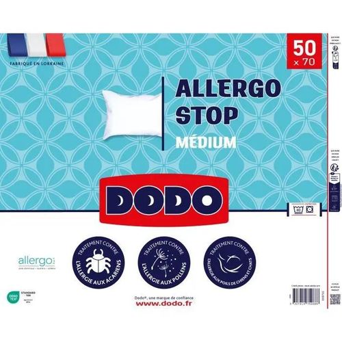Dodo - Oreiller - Allergo Stop - 50 X 70 Cm