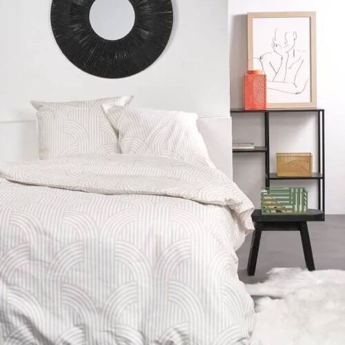 Parure De Lit 2 Personnes - Today - Sunshine 11.54 - 240 X 260 Cm - 100% Coton Imprimé