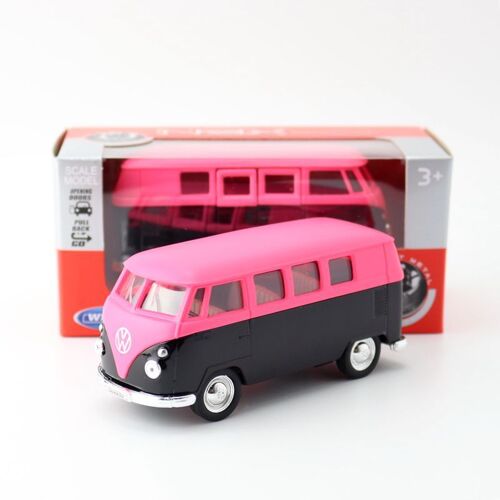 Modèle De Bus T1 À 2 Portes En Alliage 1:36, Haute Simulation, Jouet Éducatif Classique Pour Enfants, Livraison Gratuite