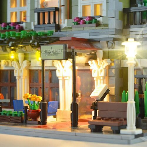 Kit De Lumières Led Pour Restaurant Paris 10243, Bricolage, Blocs De Construction Assemblés, Accessoires O7i9
