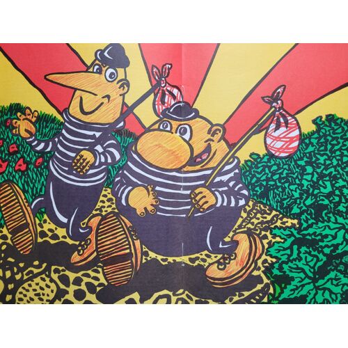The Di Rosa Brother's ( Hervé Et Richard Di Rosa). Editions : Wolf Schulz Gallery. San Francisco, ( 1988 ) Avec 3 Estampes Originales Conçues Tout Spécialement Pour Ce Catalogue.