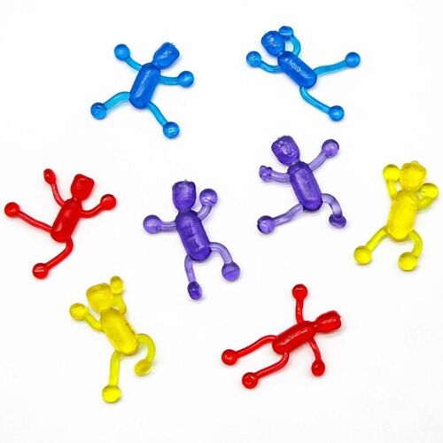 Jouets Adhésifs D'escalade Pour Enfants, 10 Pièces/Lot, Jouets Humanoid, Nostalgiques, Nouveauté, D9c3