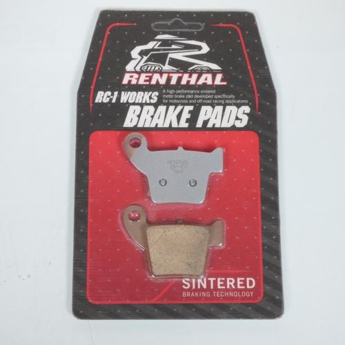 Plaquette De Frein Arrière Racing Renthal Pour Moto Honda 125 Cr 2002 À 2007 Bp-101