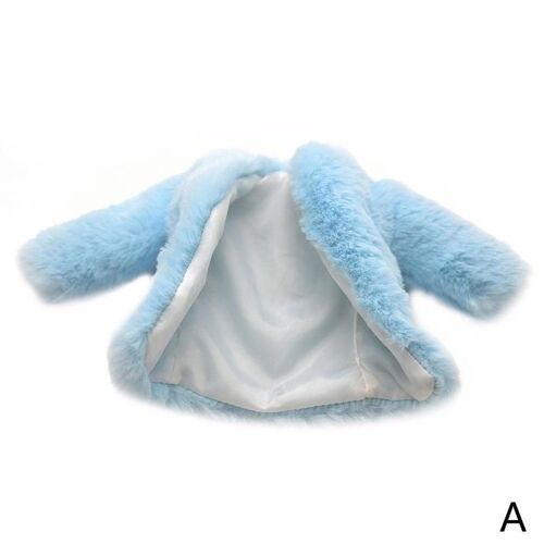 Manteau En Peluche Pour Filles, Vêtements De 20cm, Hauts, Jouets À La Mode, Robes Pour Enfants, Accessoires, Jouet Cadeau E9k6