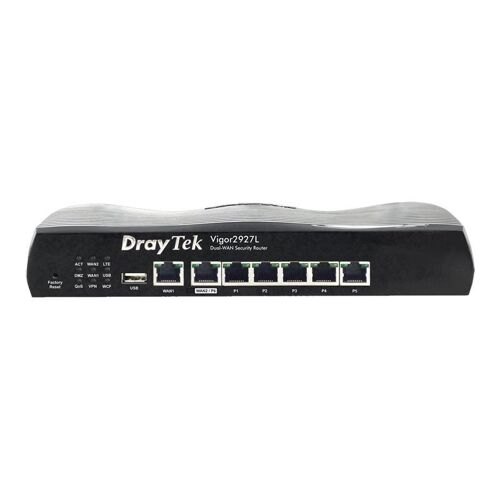 Draytek Vigor 2927L - Routeur - WWAN commutateur à 6 ports - 1GbE, PPP - ports WAN : 2