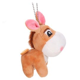 Porte-Clés Pendentif Petit Âne Mignon, Poupée En Peluche Amusante, Jouet Pour Enfants, Animal De Dessin Animé, Accessoires De Sac Kawaii