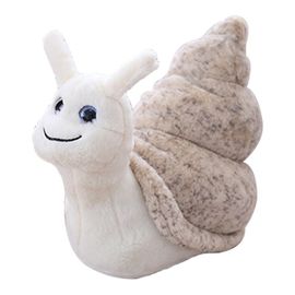 Jouet En Peluche Conque D'escargot Pour Enfants, Oreiller En Peluche, Poupée Douce, Décoration De Canapé À La Maison, Cadeau En Peluche