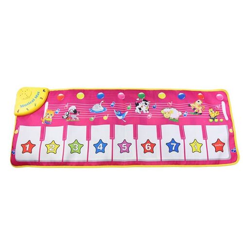 Tapis De Danse Pour L'Éducation Préscolaire, Tapis Rampant Avec Pédale, Couverture De Piano Et Musique Avec Sons De Musique, Couverture De Danse Légère Pour Enfants