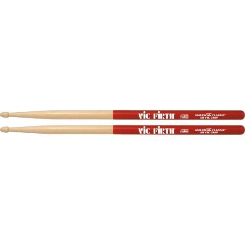 Vic Firth 5bvg American Classic Hickory Avec Grip - Paire De Baguettes