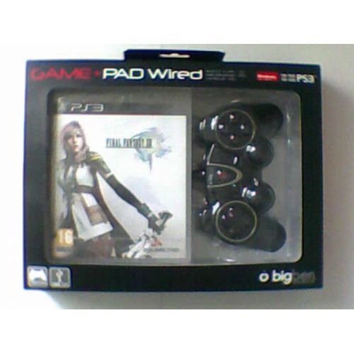 Bigben Manette Filaire Ps3 + Jeu Final Fantasy Xiii