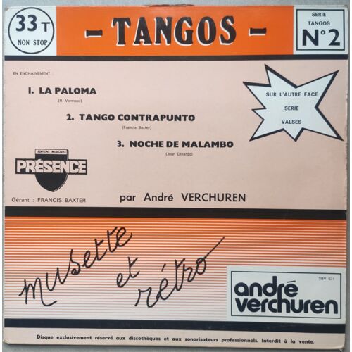 André Verchuren Tangos N°2